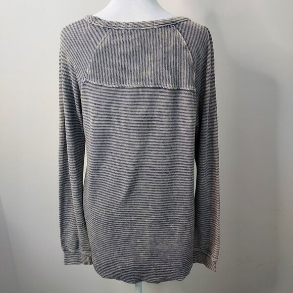 Mododoc Striped  Long Sleeve Tee NWT - Picture 4 of 7